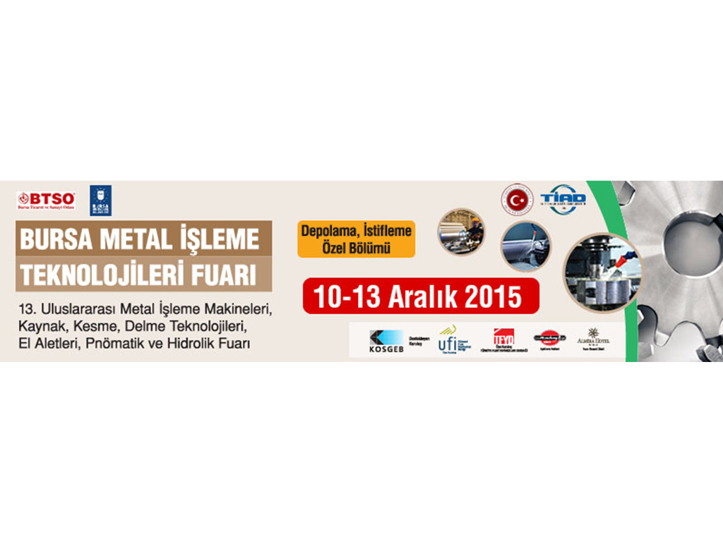Bursa Metal İşleme Teknolojileri Fuarı 2015